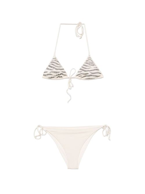 Bikini donna panna zebrato MC2 SAINT BARTH Kids | LEAH TEEN00235L